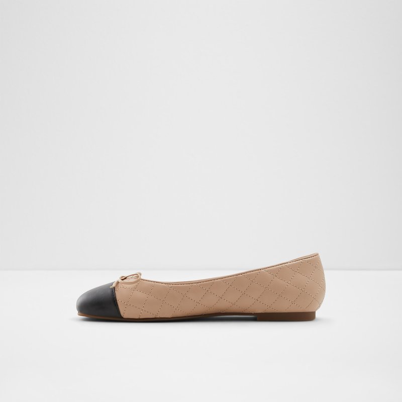 Ballerinas Aldo Braylynn Mujer Beige Negros | YOB604892