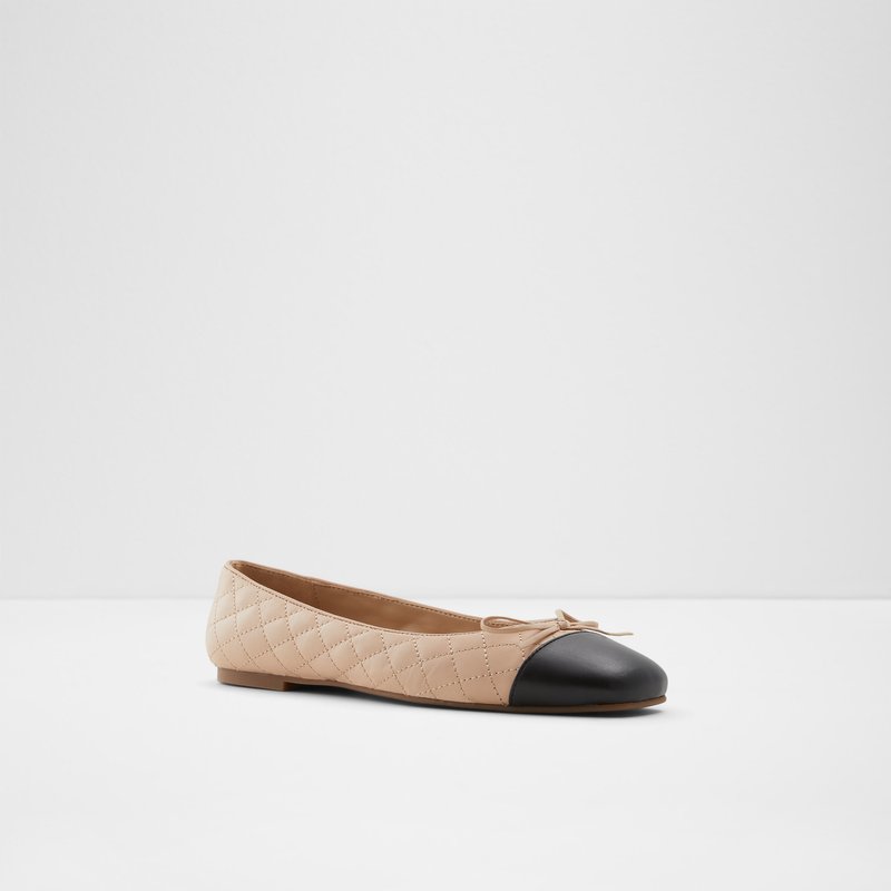 Ballerinas Aldo Braylynn Mujer Beige Negros | YOB604892