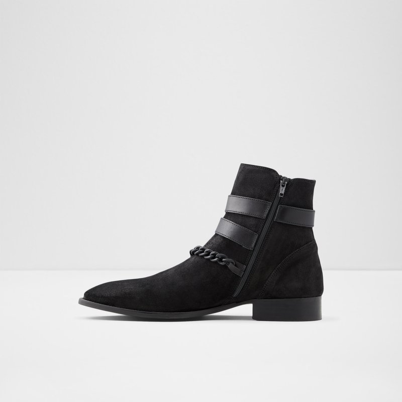 Botas Casuales Aldo Eolophus Hombre Negros | QRO592174