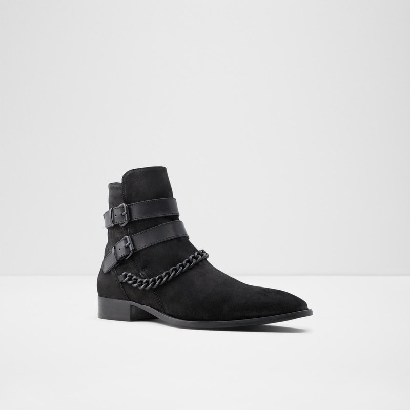 Botas Casuales Aldo Eolophus Hombre Negros | QRO592174