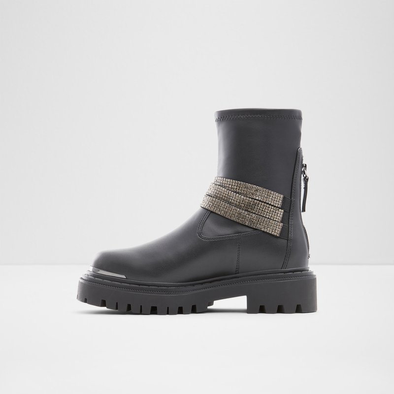 Botas Casuales Aldo Qirarin Mujer Negros | CWN140237