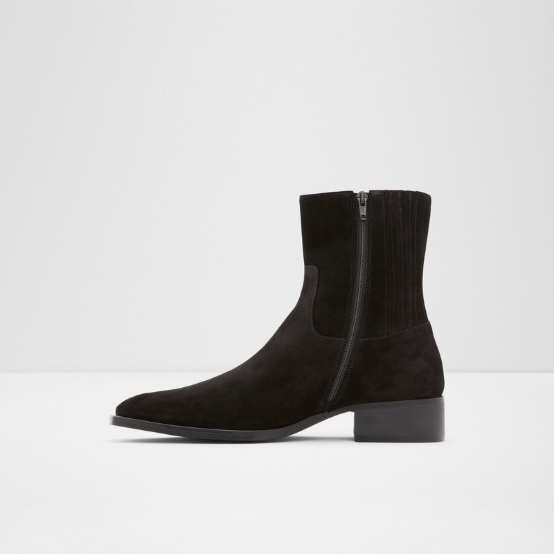 Botas Casuales Aldo Zivago Hombre Negros | XWS158027