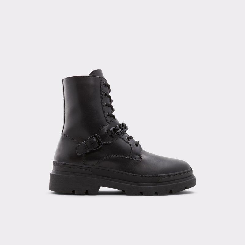 Botas con Cordones Aldo Brigadem Hombre Negros | YKR679513