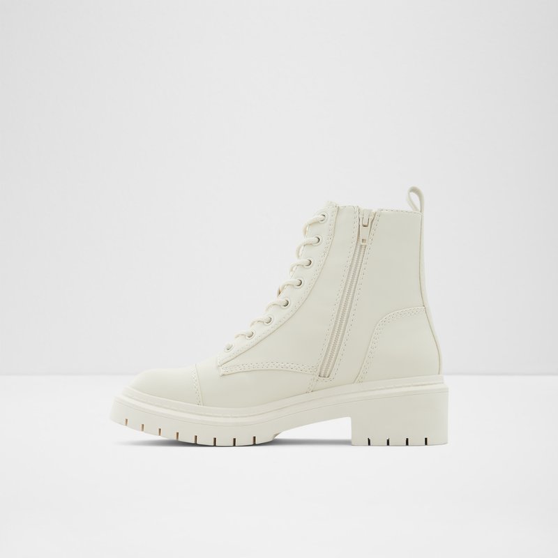 Botas de combate Aldo Goer Mujer Blancos | WVY316278