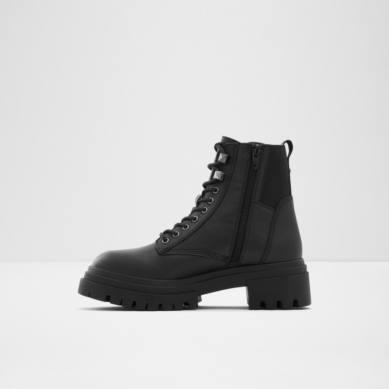 Botas de combate Aldo Leap Mujer Negros | SER896147