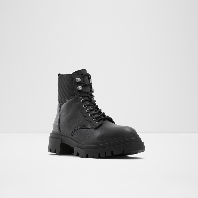 Botas de combate Aldo Leap Mujer Negros | SER896147