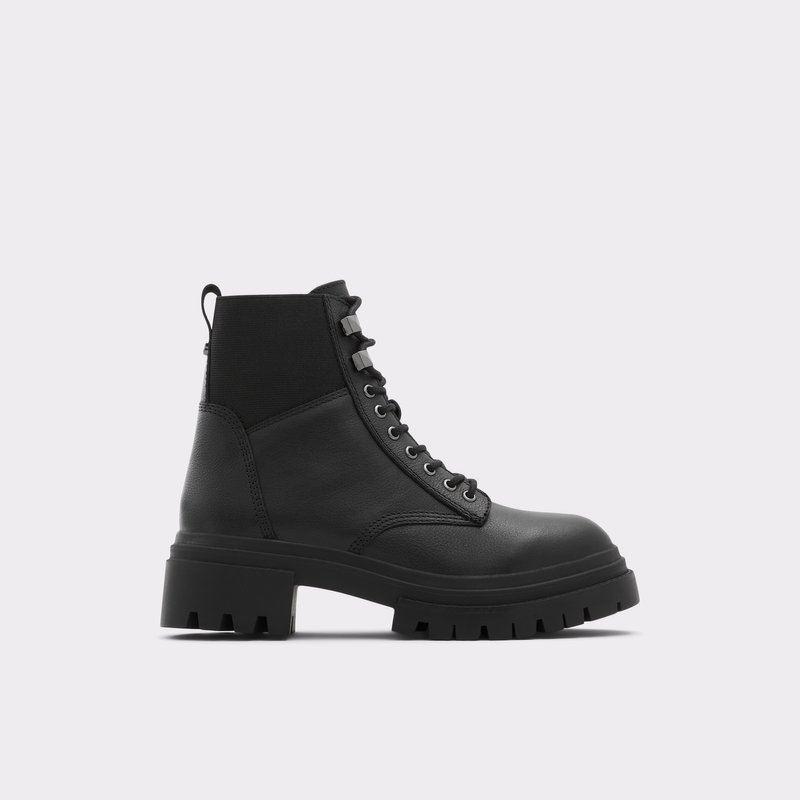 Botas de combate Aldo Leap Mujer Negros | SER896147