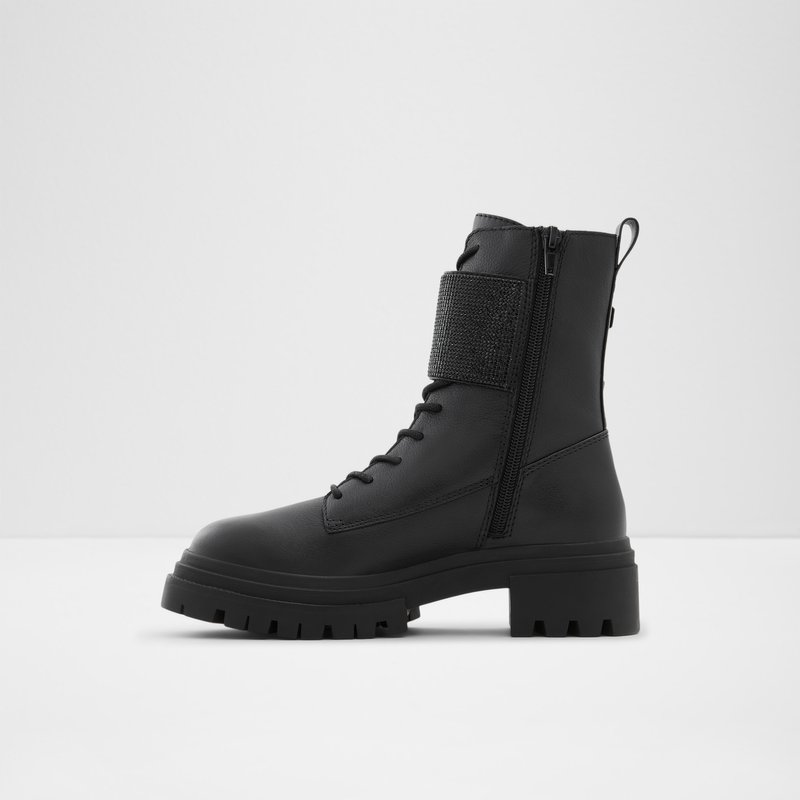 Botas de combate Aldo Woa Mujer Negros | PXF876104