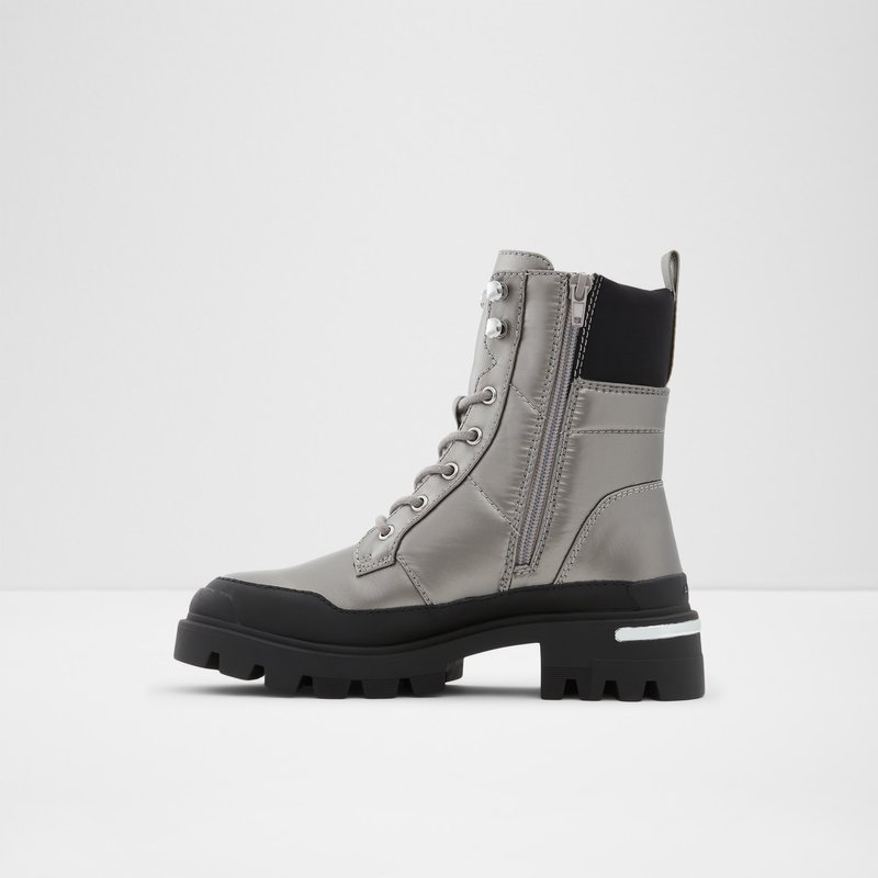 Botas de combate Aldo Yuclya Mujer Plateados | DYB637905