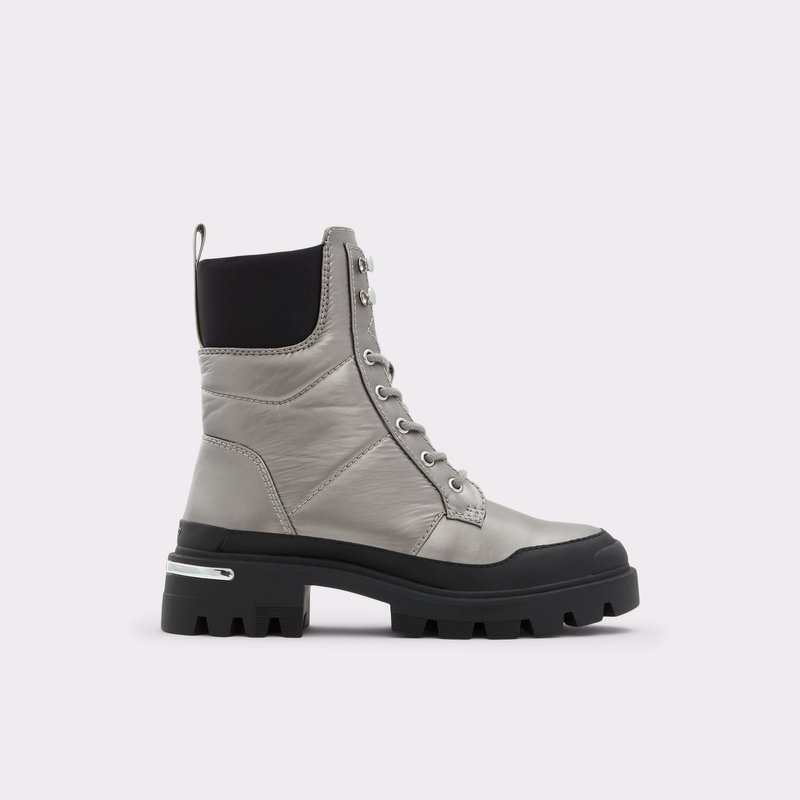 Botas de combate Aldo Yuclya Mujer Plateados | DYB637905