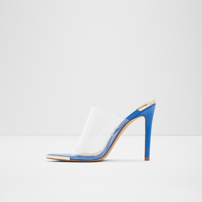 Heeled Sandals Aldo Afeadan Mujer Azules | QYC316907