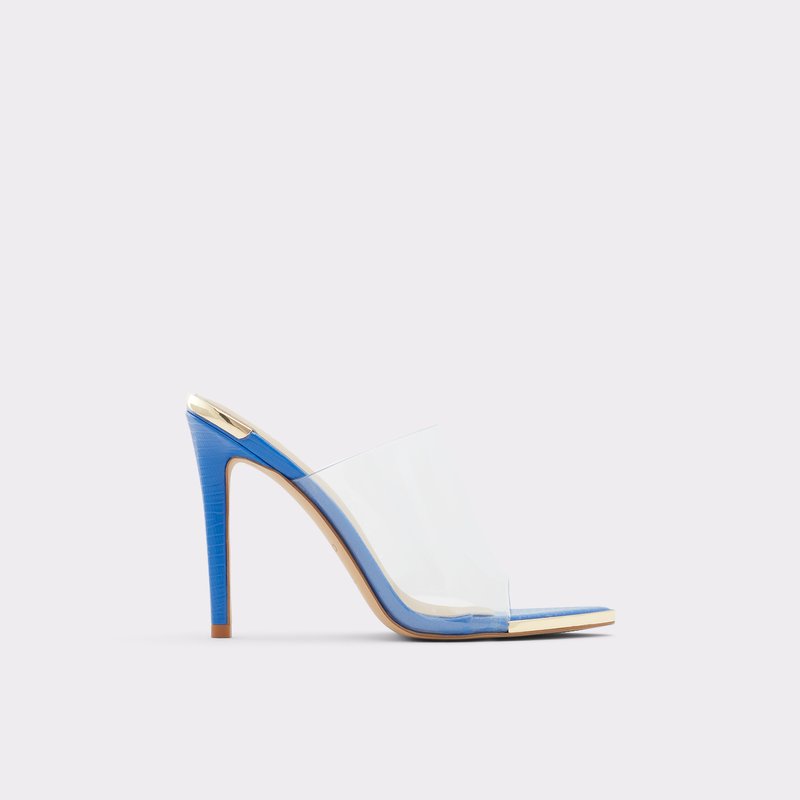 Heeled Sandals Aldo Afeadan Mujer Azules | QYC316907