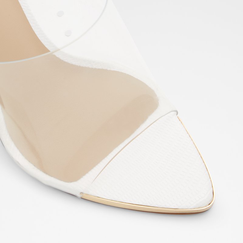 Heeled Sandals Aldo Afeadan Mujer Blancos | AOF206413