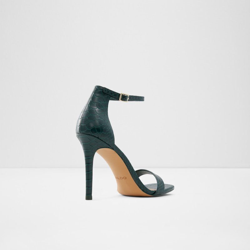 Heeled Sandals Aldo Afendaven Mujer Verdes Oscuro | ITC098431