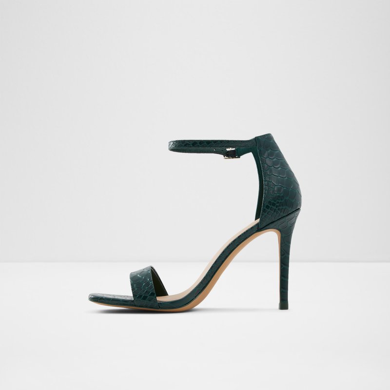 Heeled Sandals Aldo Afendaven Mujer Verdes Oscuro | ITC098431