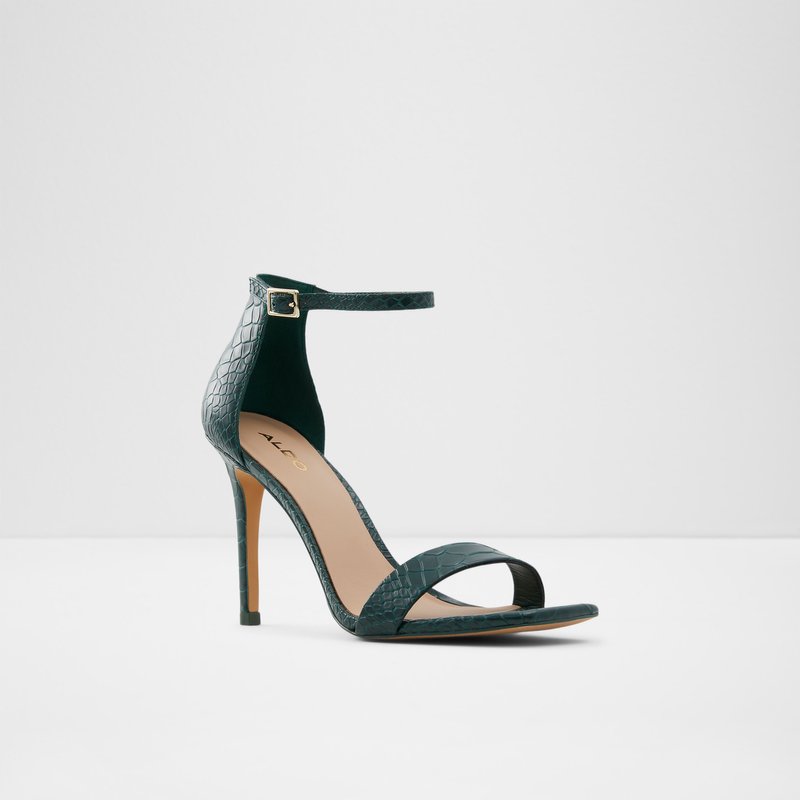 Heeled Sandals Aldo Afendaven Mujer Verdes Oscuro | ITC098431