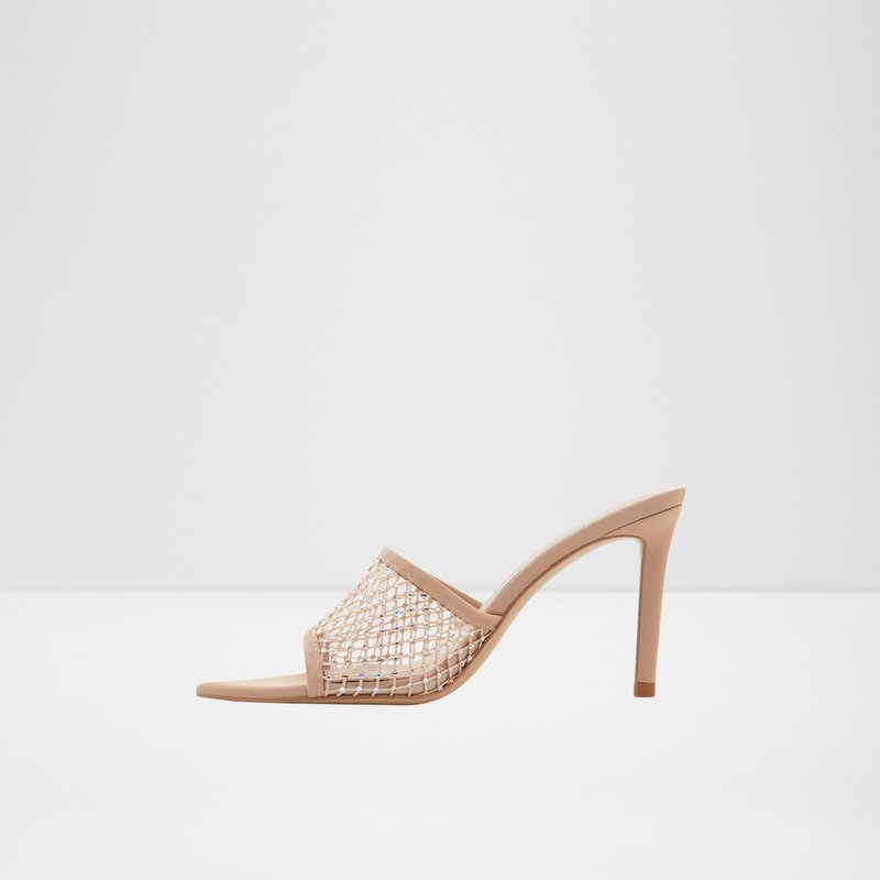 Heeled Sandals Aldo Fluri Mujer Bone | RVQ985120