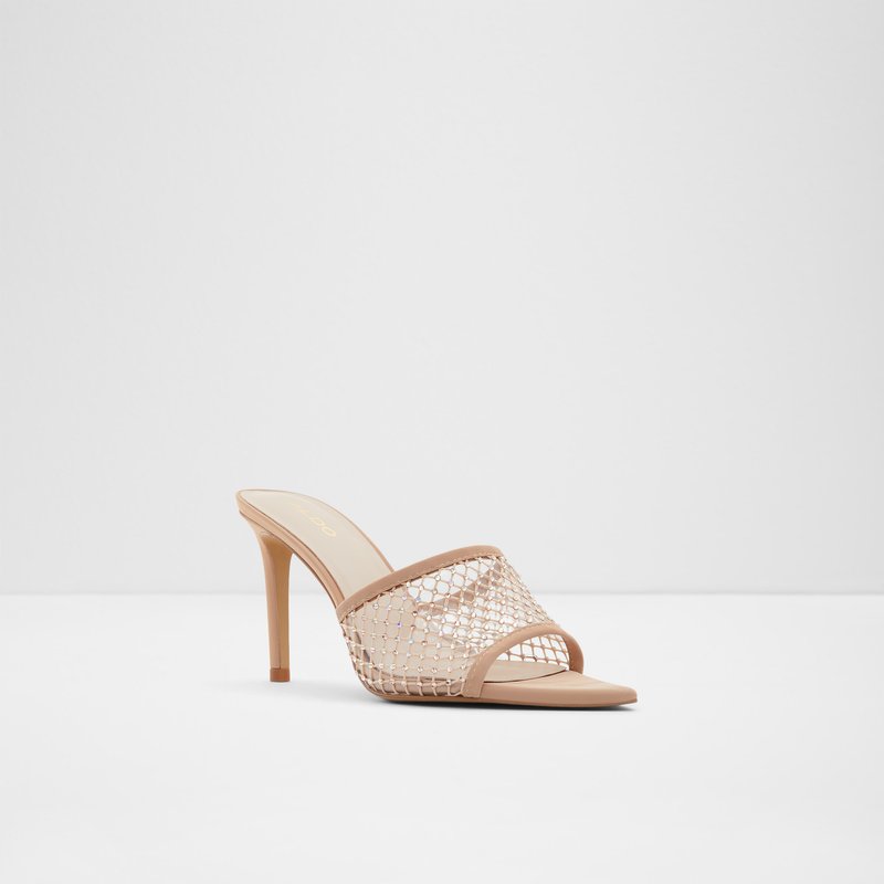 Heeled Sandals Aldo Fluri Mujer Bone | RVQ985120