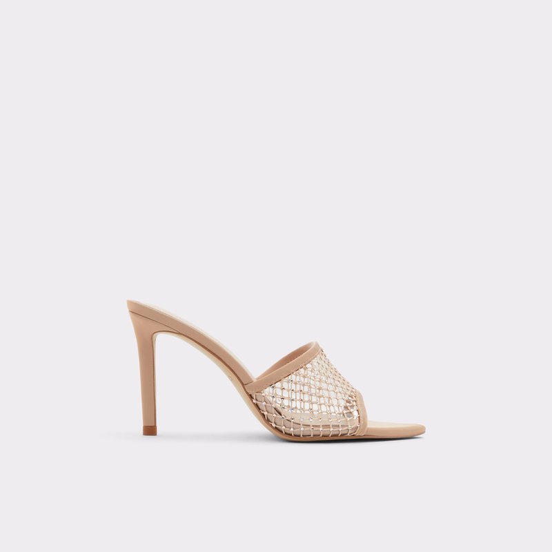 Heeled Sandals Aldo Fluri Mujer Bone | RVQ985120