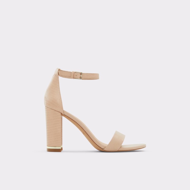 Heeled Sandals Aldo Frilajan Mujer Bone | GYV739542