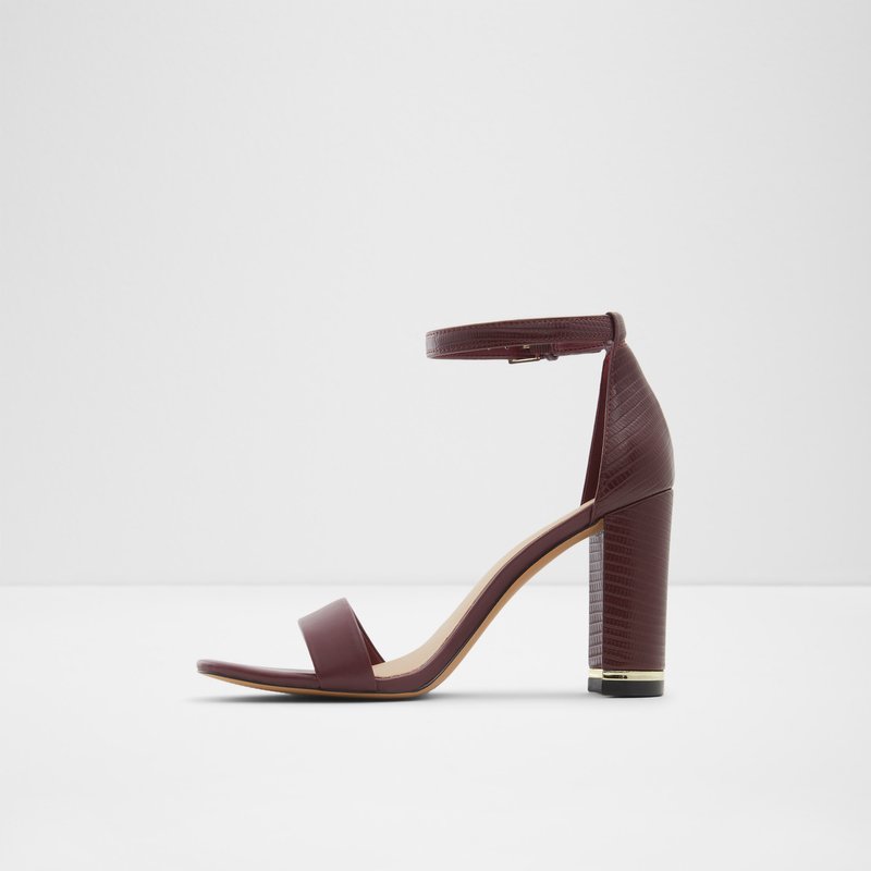 Heeled Sandals Aldo Frilajan Mujer Marrom | LJF894201