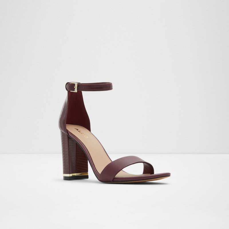 Heeled Sandals Aldo Frilajan Mujer Marrom | LJF894201