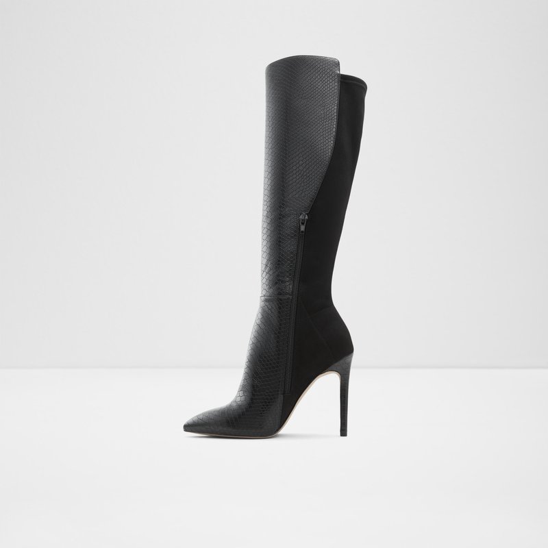 Knee High Boots Aldo Sophialaan Mujer Negros Serpent | YRF968573