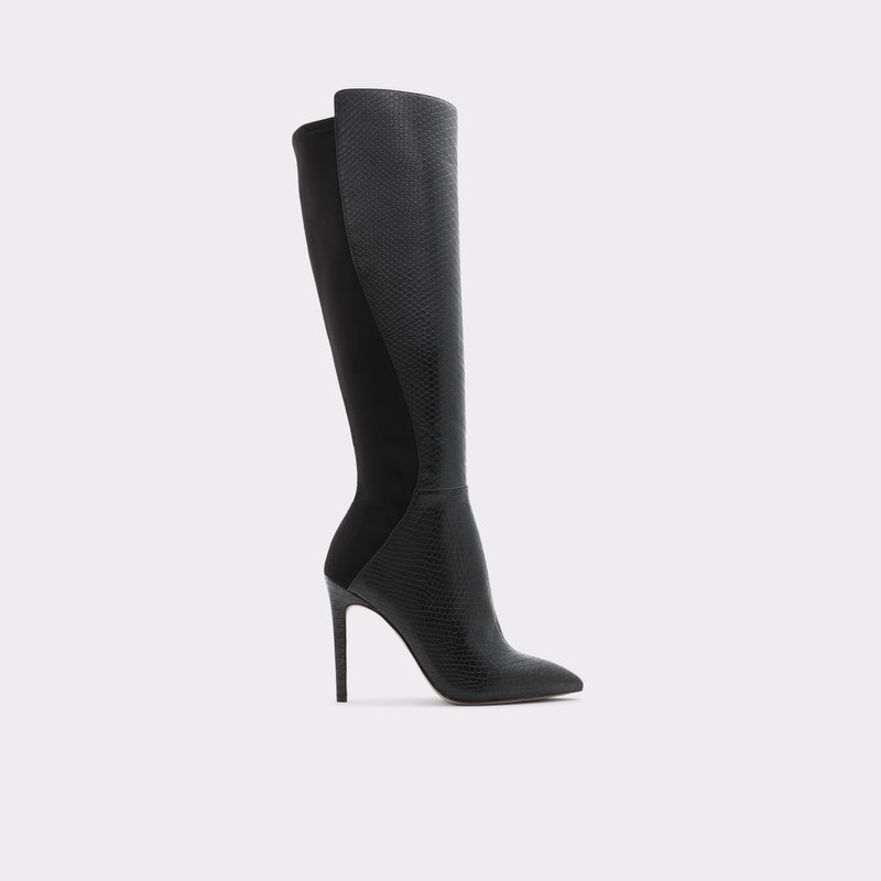 Knee High Boots Aldo Sophialaan Mujer Negros Serpent | YRF968573