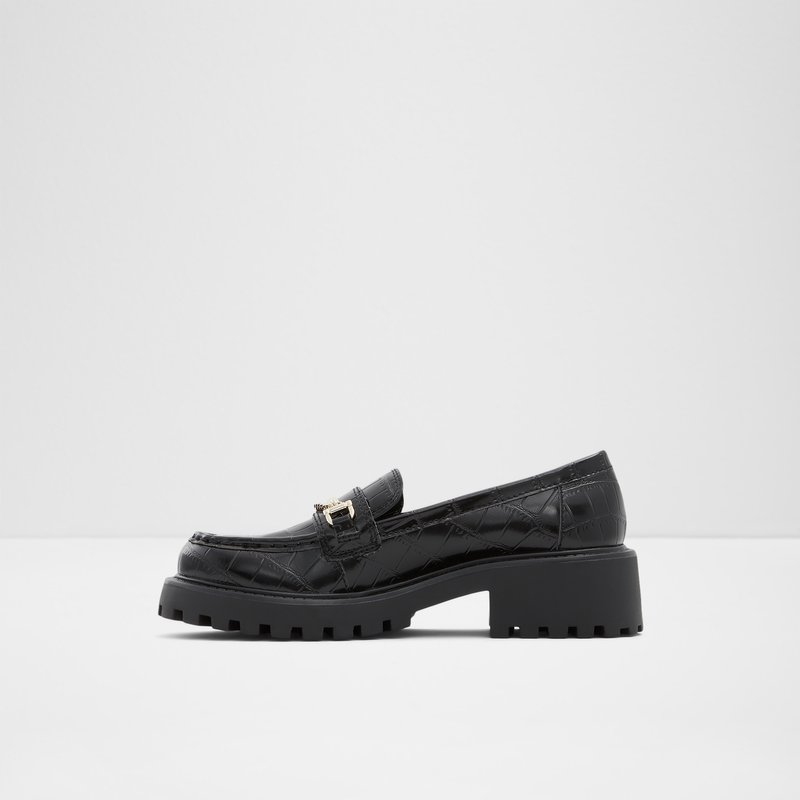 Loafers Aldo Bigstep Mujer Negros | EWB796481