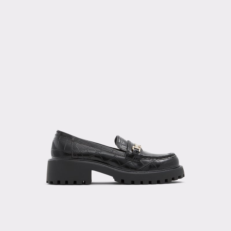 Loafers Aldo Bigstep Mujer Negros | EWB796481