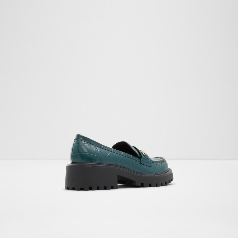 Loafers Aldo Bigstep Mujer Verdes Oscuro | BRP018926