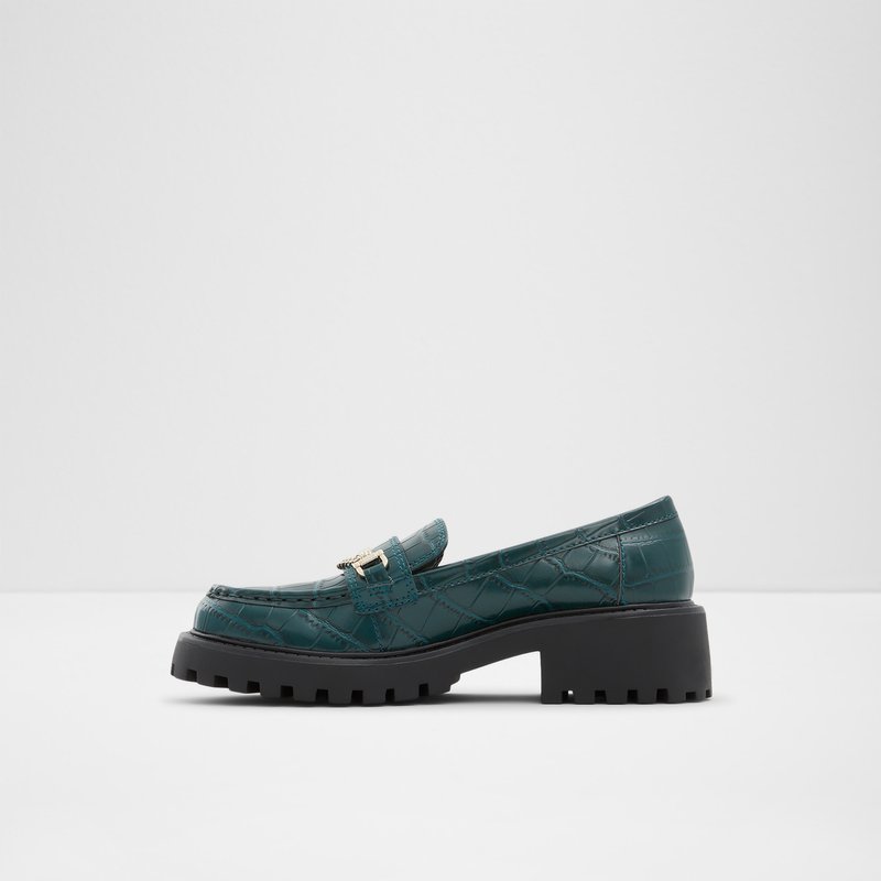 Loafers Aldo Bigstep Mujer Verdes Oscuro | BRP018926