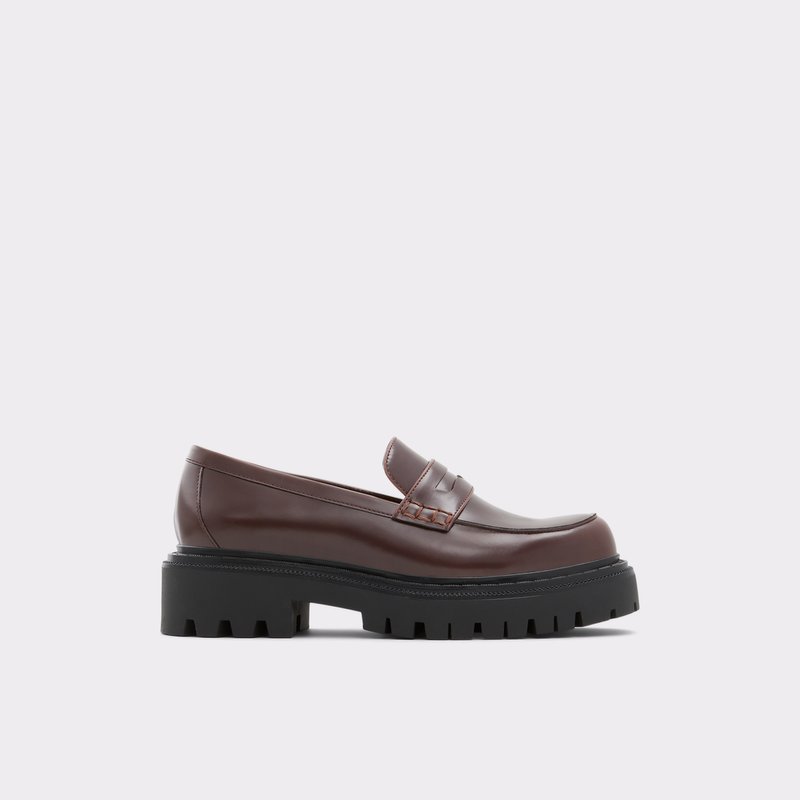 Loafers Aldo Bigstrut Mujer Marrom | IQW154983