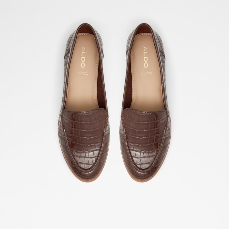 Loafers Aldo Gililiaflex Mujer Marrom | YQV097256