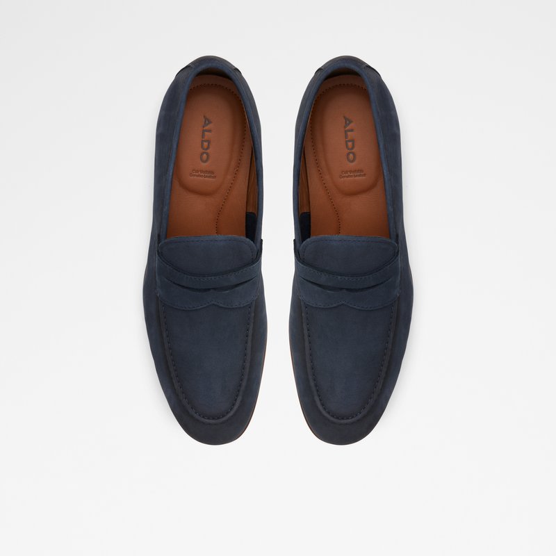 Loafers Aldo Manubar Hombre Azul Marino | CXU641509