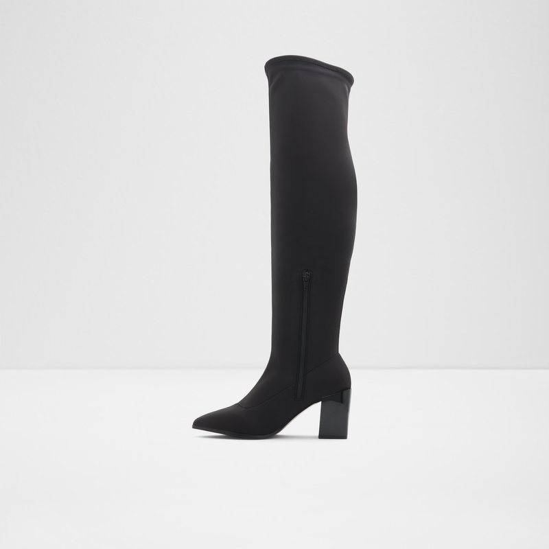 Over The Knee-Boots Aldo Cohaldan Mujer Negros | FUW298416