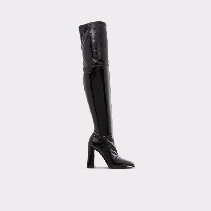 Over The Knee-Boots Aldo Cosmo Mujer Negros | ZGJ301526