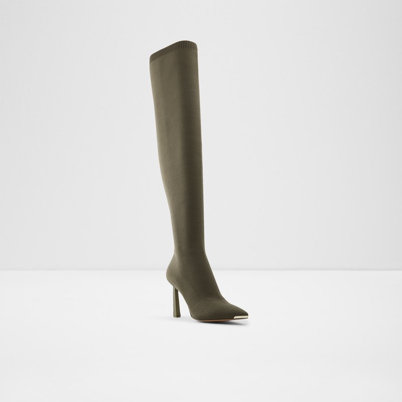 Over The Knee-Boots Aldo Crulla Mujer Kaki | IHD790286