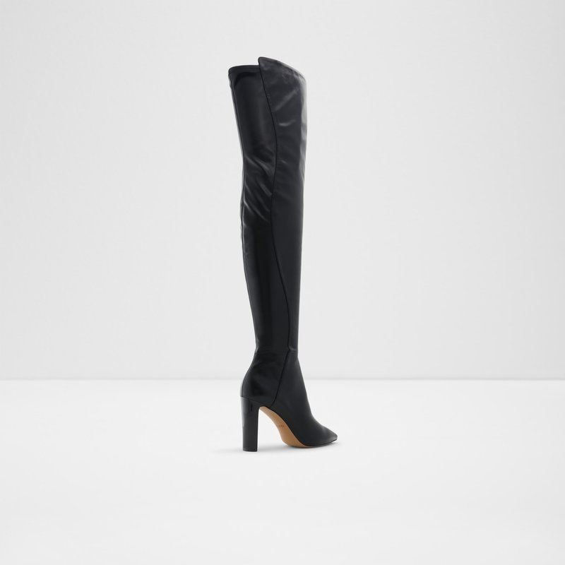 Over The Knee-Boots Aldo Thejan Mujer Negros | QEI920384