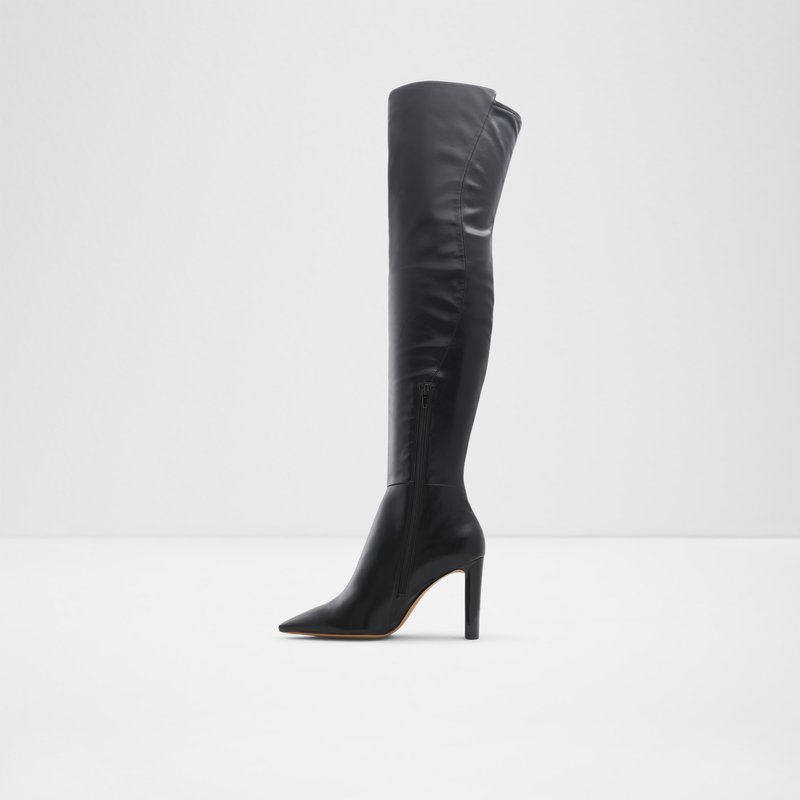 Over The Knee-Boots Aldo Thejan Mujer Negros | QEI920384