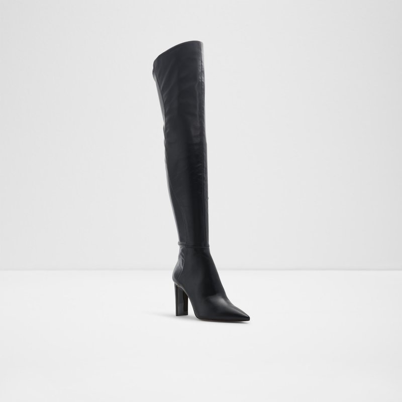 Over The Knee-Boots Aldo Thejan Mujer Negros | QEI920384