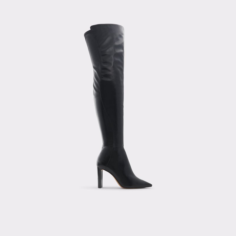 Over The Knee-Boots Aldo Thejan Mujer Negros | QEI920384