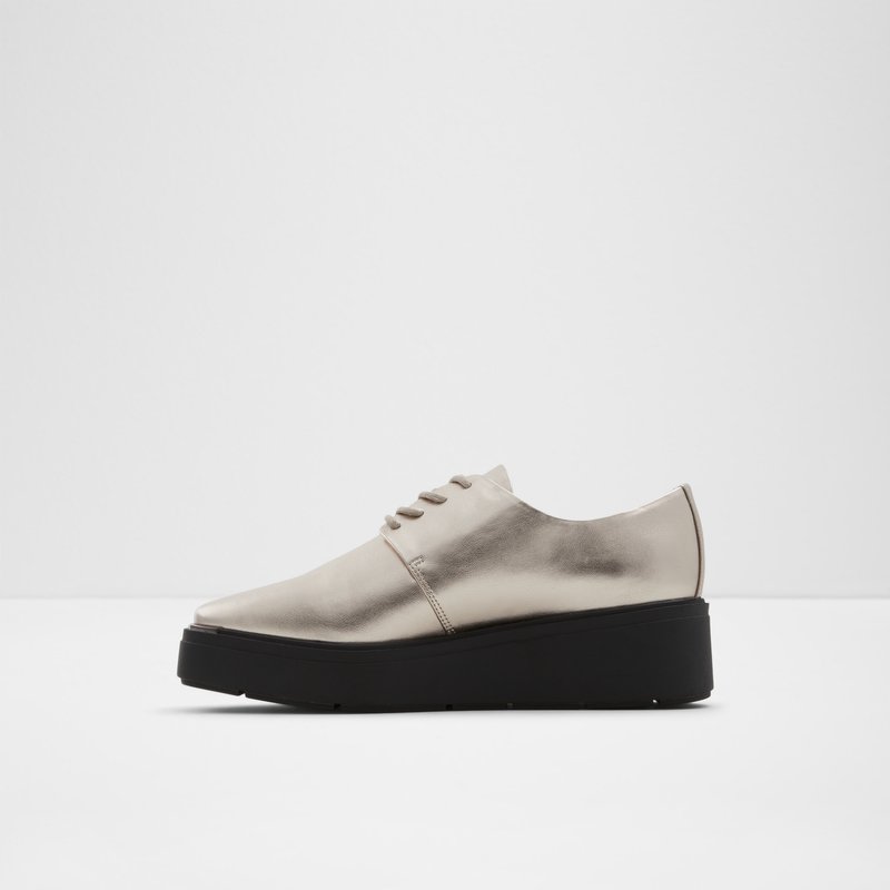 Oxfords Aldo Severradia Mujer Plateados | NDF190752