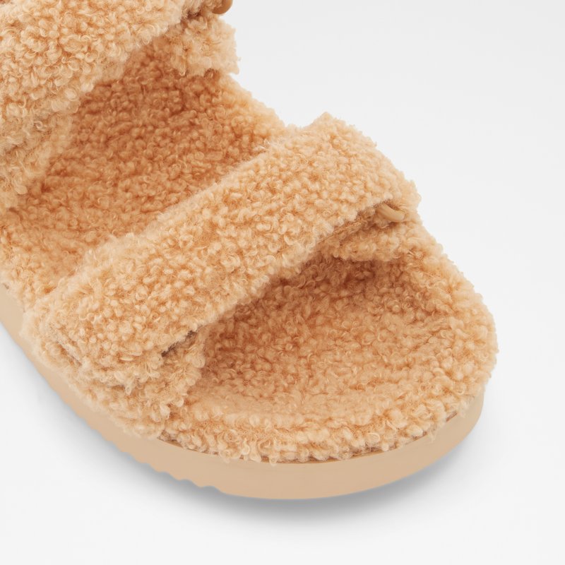 Pantuflas Aldo Cloud Mujer Beige Claro | VCF613475