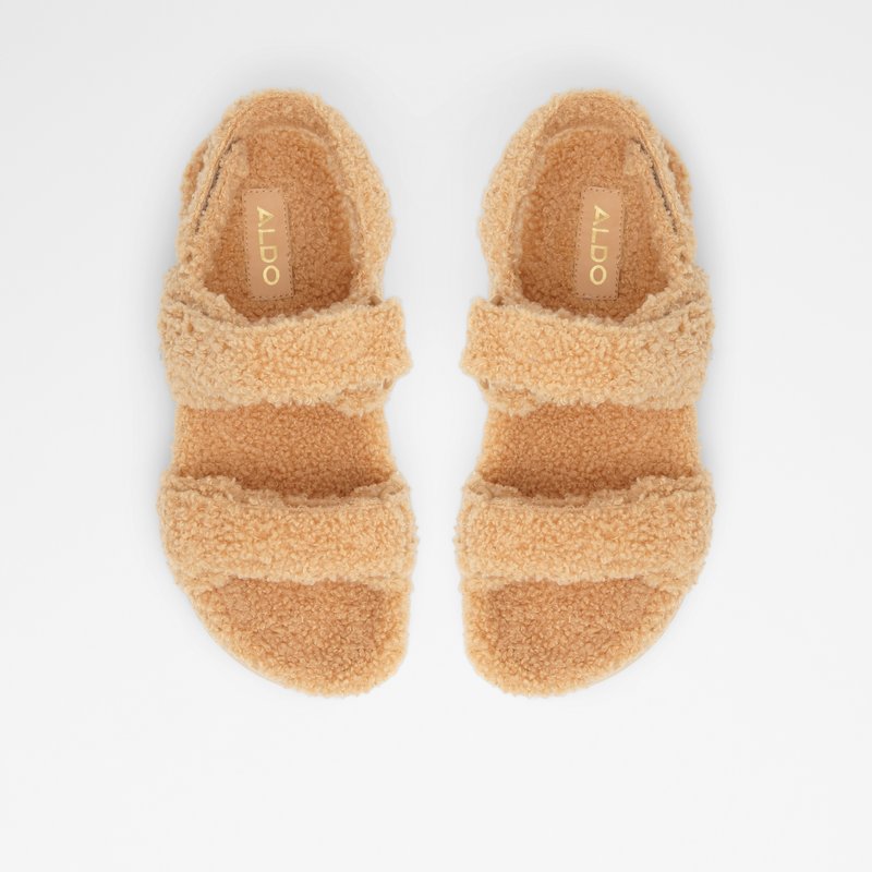 Pantuflas Aldo Cloud Mujer Beige Claro | VCF613475