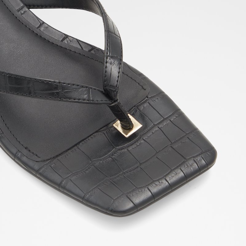 Sandalias Casuales Aldo Agralella Mujer Negros | TSL903675