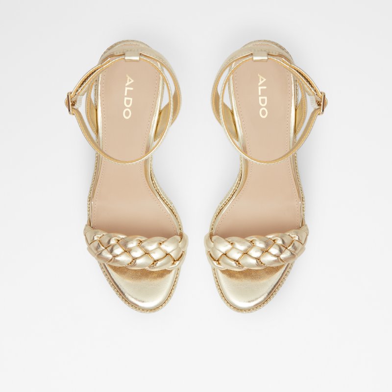 Sandalias Casuales Aldo Saluth Mujer Champagne | LKR695312