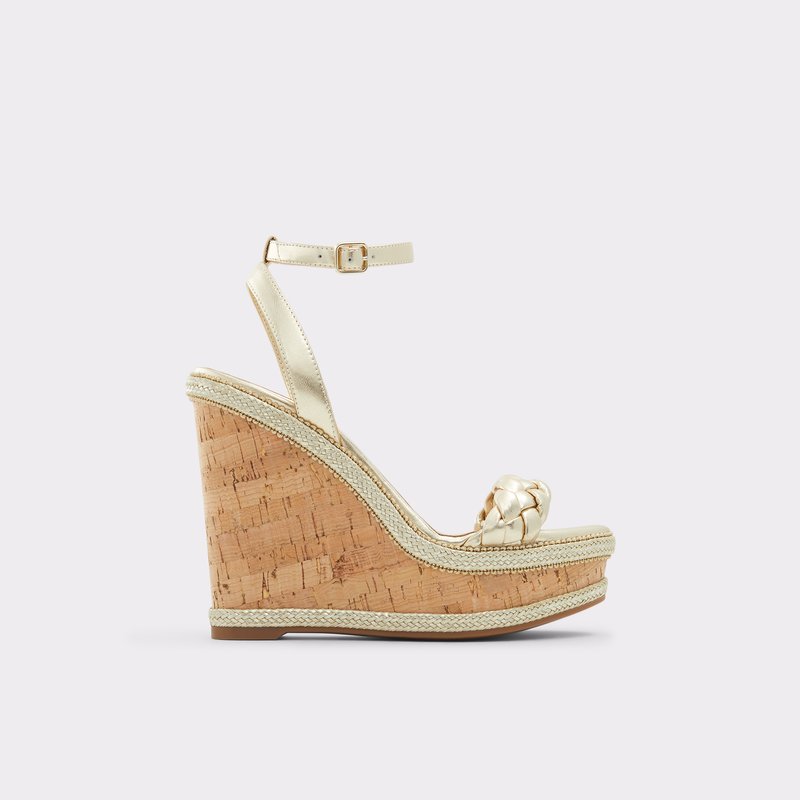 Sandalias Casuales Aldo Saluth Mujer Champagne | LKR695312