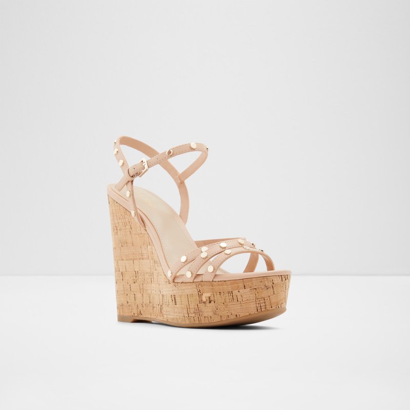 Sandalias Casuales Aldo Shayna Mujer Bone | SIN163950