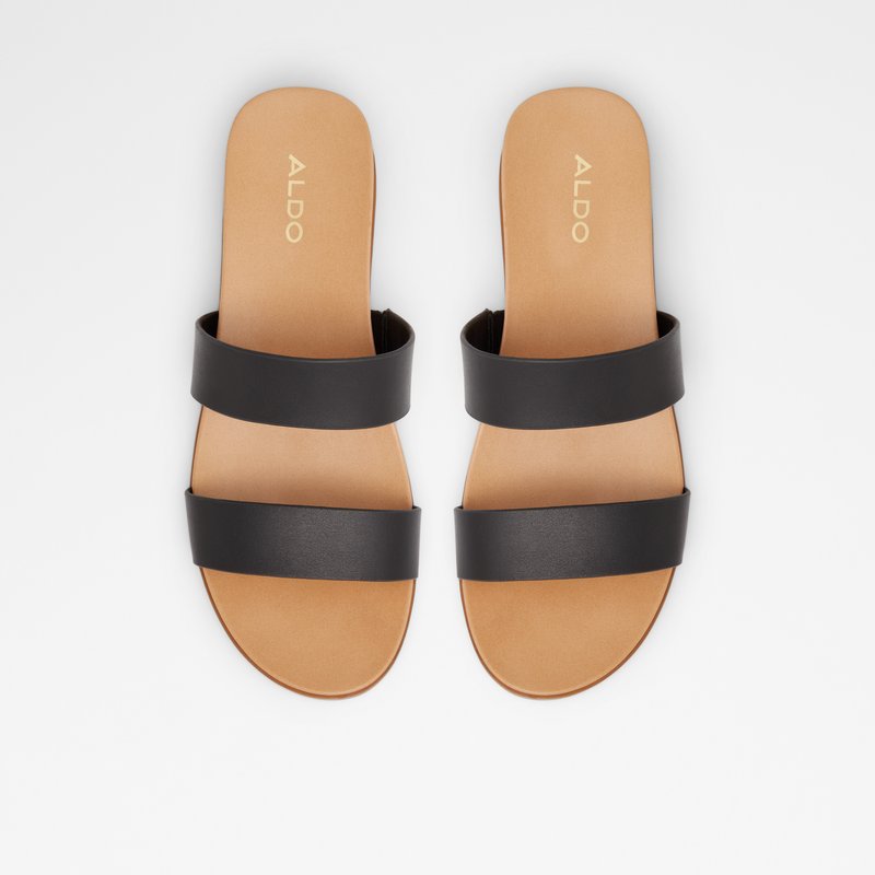 Sandalias Planas Aldo Aliawen Mujer Negros | IQY087154